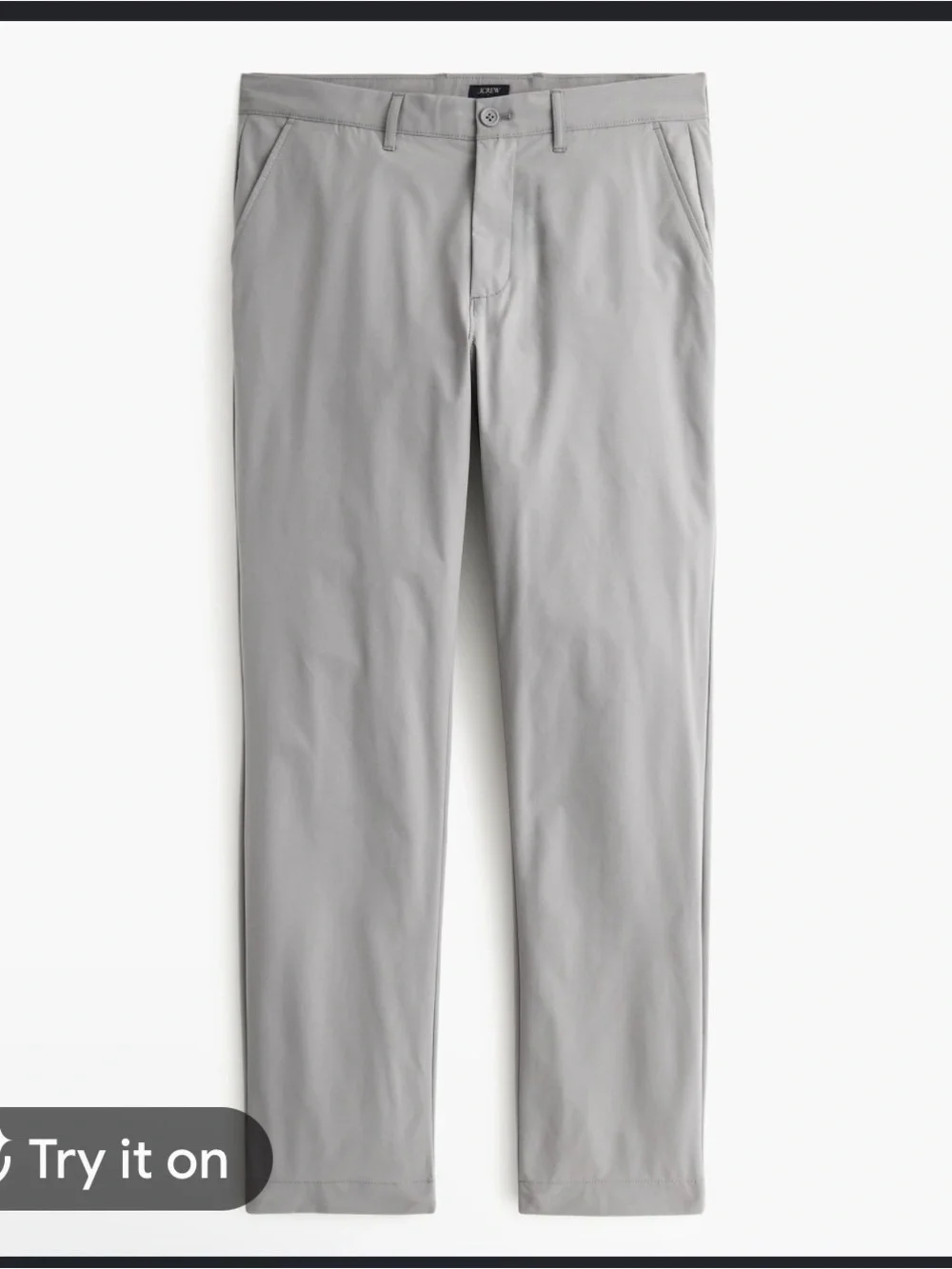 J. Crew Men's Light Gray Chinos